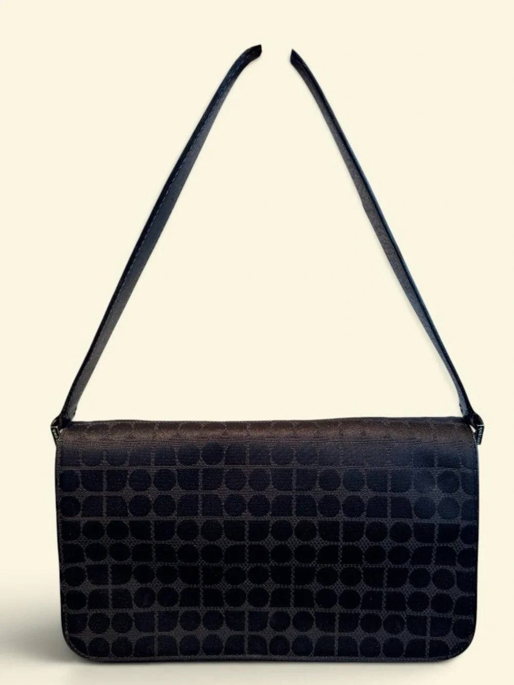 kate spade Black Patterned Shoulder Bag